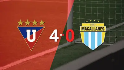 Liga de Quito golea 4-0 a Magallanes y José Angulo firma doblete Liga de Quito golea 4-0 a Magallanes y José Angulo firma doblete
