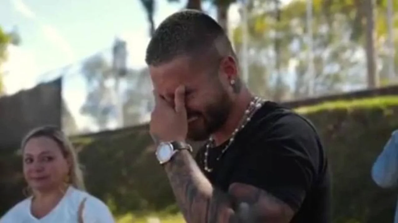 Maluma llorando