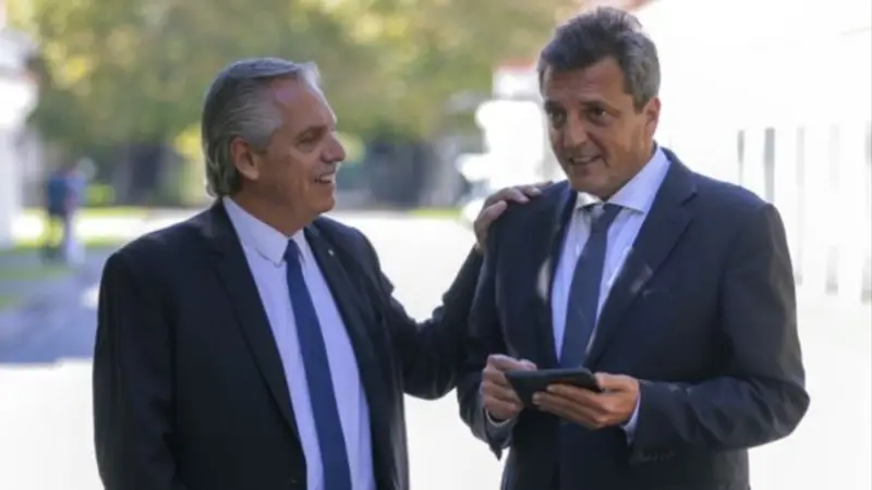 En medio de los rumores de internas, Alberto Fernández se reunió con Massa en Olivos tras la salida de Aracre