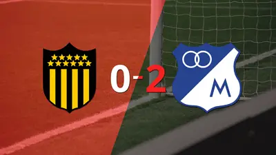 Millonarios, de visitante, derrotó 2-0 a Peñarol Millonarios, de visitante, derrotó 2-0 a Peñarol
