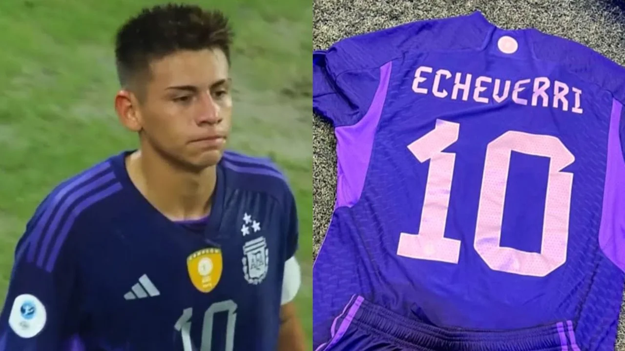 Claudio "Diablito" Echeverri Selección Argentina Sub 17