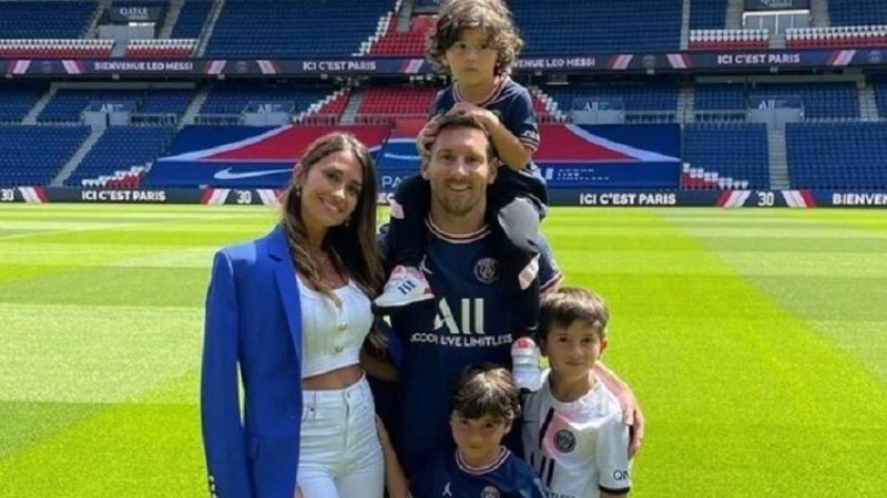 Cómo se llaman los hijos de Messi y Antonela Roccuzzo.