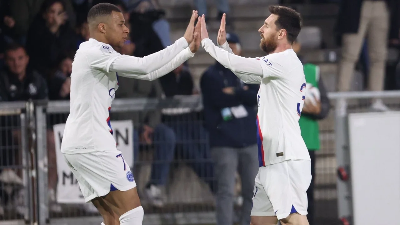 Selección Argentina, Lionel Messi, PSG, Kylian Mbappé.