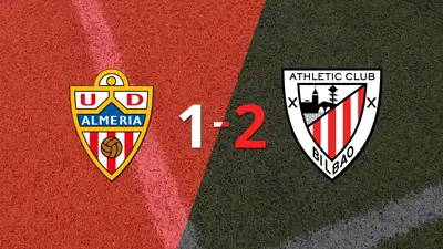 Athletic Bilbao sacó el triunfo 2-1 en su visita a Almería Athletic Bilbao sacó el triunfo 2-1 en su visita a Almería