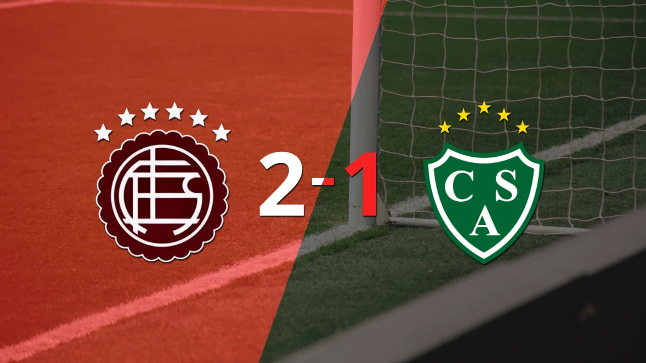 Leandro Díaz ayudó con doblete a Lanús en victoria frente a Sarmiento