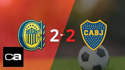 Muchos goles en el empate a 2 entre Rosario Central y Boca Juniors Muchos goles en el empate a 2 entre Rosario Central y Boca Juniors