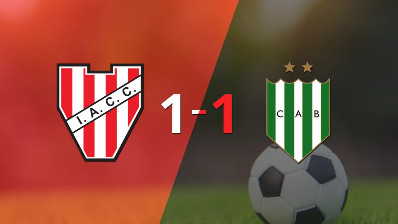 Empate a uno entre Instituto y Banfield