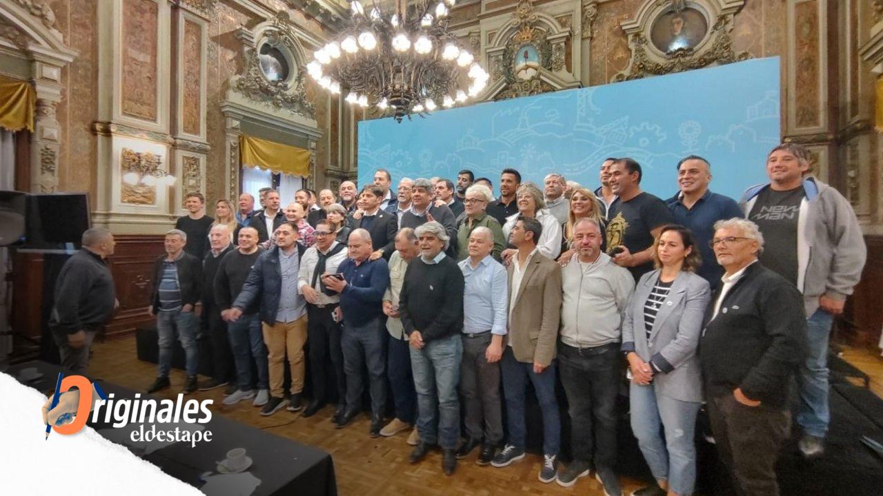Kicillof almorzó con sindicalistas y sumó apoyo para su reelección