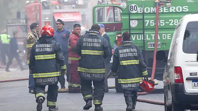 Denuncian que los galpones de Iron Mountain fueron vandalizados semanas atrás Denuncian que los galpones de Iron Mountain fueron vandalizados semanas atrás