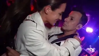 Martin Bossi y Camila Homs Martin Bossi y Camila Homs