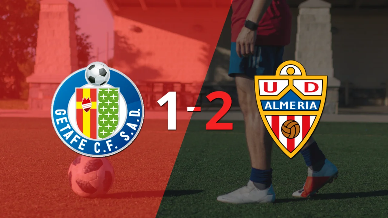 Con dos goles de Luis Suárez, Almería venció a Getafe