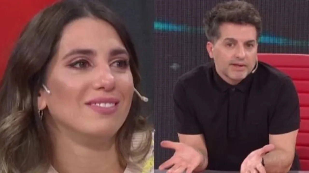 Cinthia Fernández y Ángel de Brito