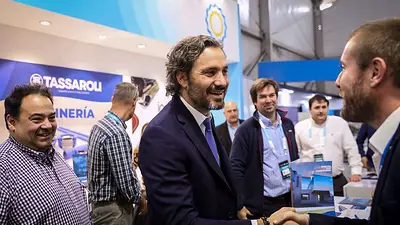 Cafiero celebró el aumento en las exportaciones mineras Cafiero celebró el aumento en las exportaciones mineras