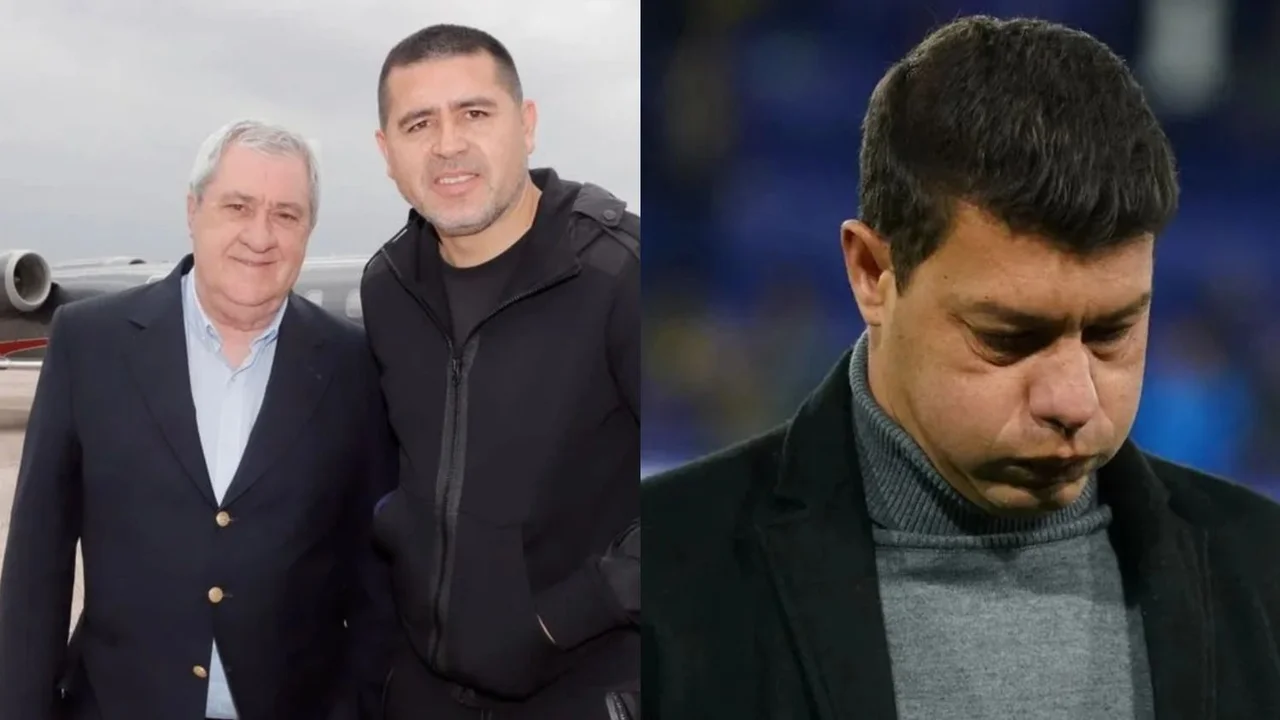 Jorge Amor Ameal Sebastián Battaglia Boca Juniors Juan Román Riquelme