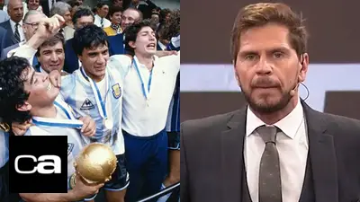 Carlos "Chino" Tapia Selección Argentina Sebastián "Pollo" Vignolo ESPN F90 Carlos "Chino" Tapia Selección Argentina Sebastián "Pollo" Vignolo ESPN F90