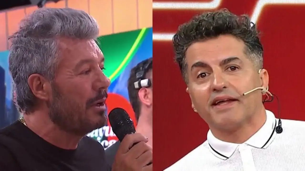 Marcelo Tinelli. Ángel de Brito