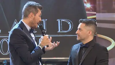 Marcelo Tinelli y Ángel de Brito. Marcelo Tinelli y Ángel de Brito.