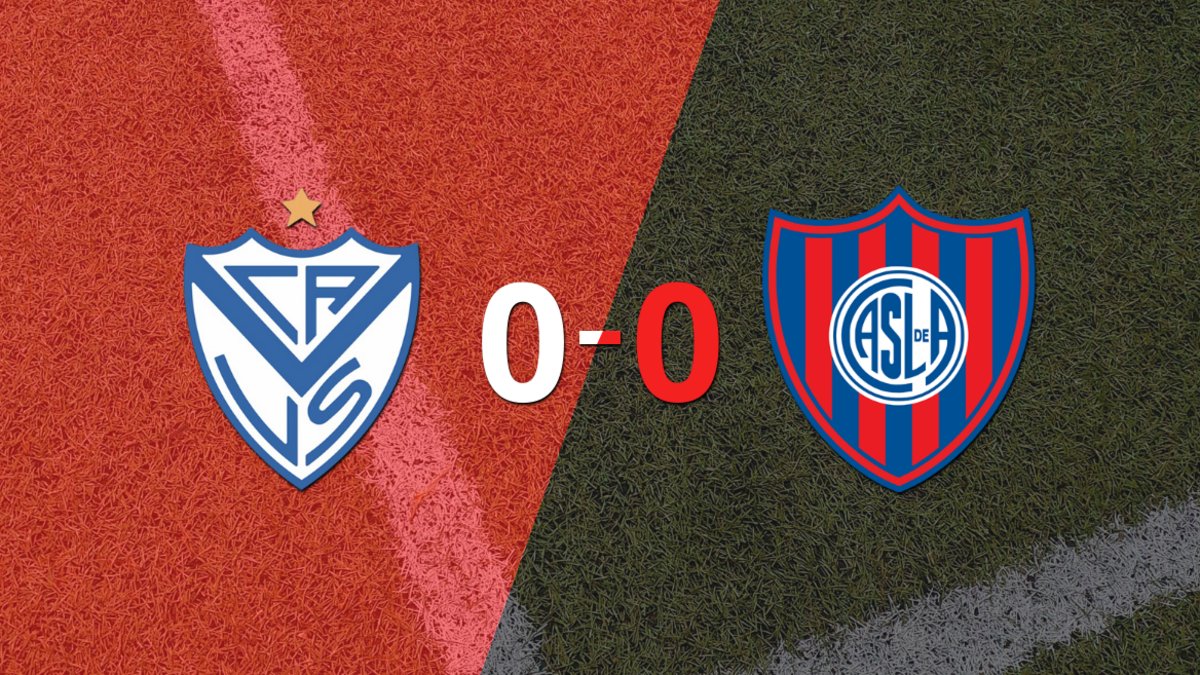 Vélez y San Lorenzo no se sacaron ventaja y terminaron sin goles | El ...
