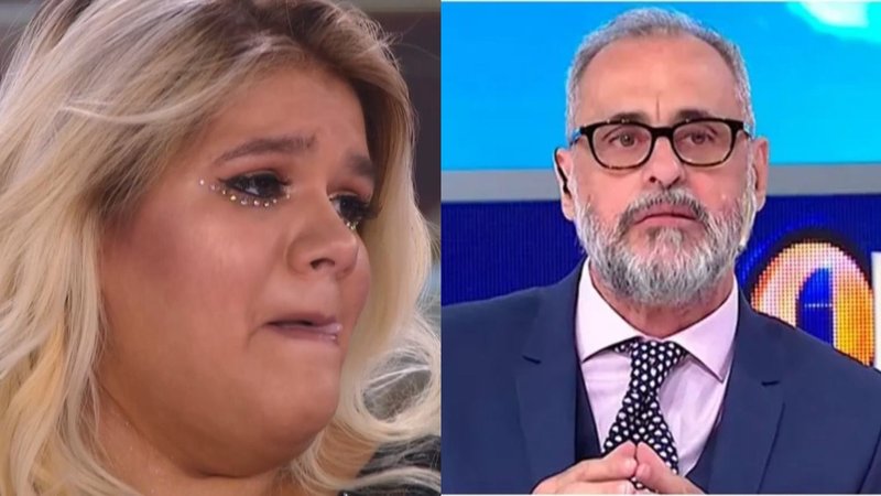 Morena y Jorge Rial