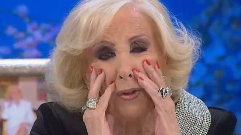 Mirtha Legrand triste en El Trece