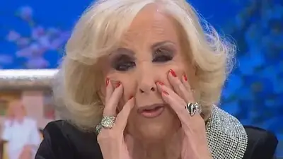 Mirtha Legrand triste en El Trece Mirtha Legrand triste en El Trece