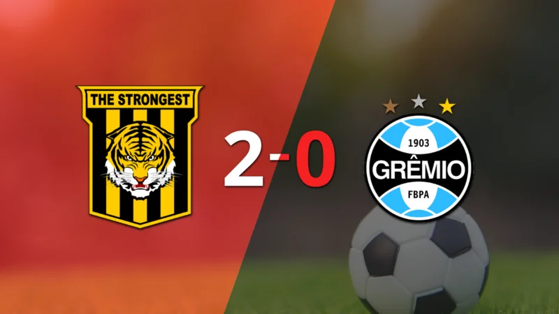 The Strongest dominó a Grêmio con un 2-0 en un partido electrizante 