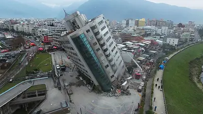 Impactante terremoto en Taiwán provocó destrozos y generó un alerta por tsunami Impactante terremoto en Taiwán provocó destrozos y generó un alerta por tsunami