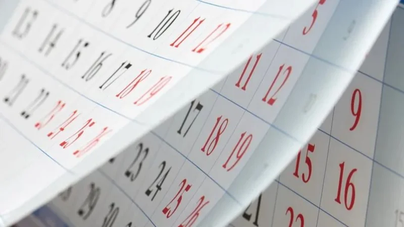 Calendario de feriados