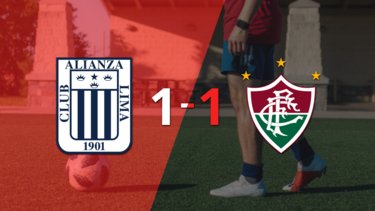 Alianza Lima y Fluminense se reparten los puntos y empatan 1-1