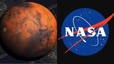 Mercurio y el logo de la NASA Mercurio y el logo de la NASA