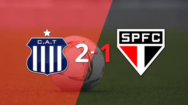 Talleres consiguió una victoria por 2 a 1 ante São Paulo