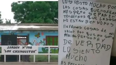 Insólito robo en jardìn de infantes de Santiago del Estero. Insólito robo en jardìn de infantes de Santiago del Estero.