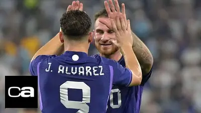 Selección Argentina, Julián Álvarez, Alexis Mac Allister, Premeir League, Manchester City, Liverpool. Selección Argentina, Julián Álvarez, Alexis Mac Allister, Premeir League, Manchester City, Liverpool.