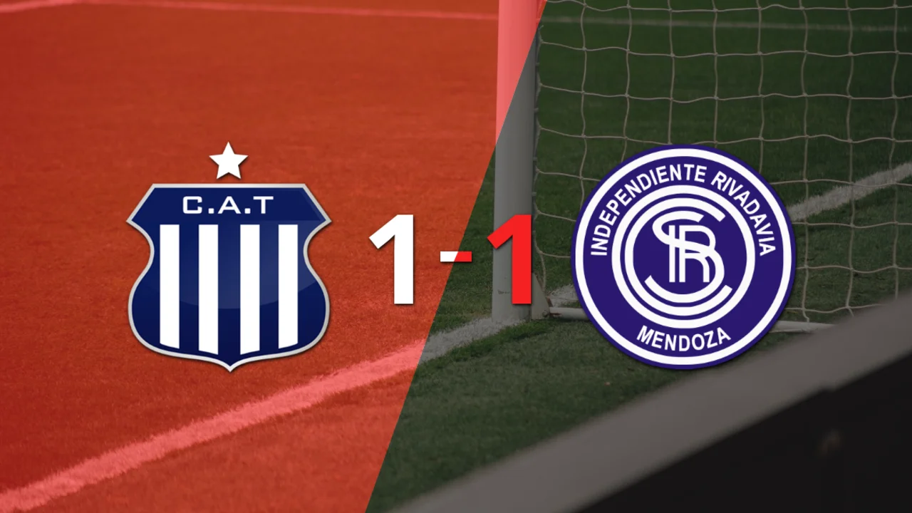 Talleres e Independiente Riv. (M) se repartieron los puntos en un 1 a 1