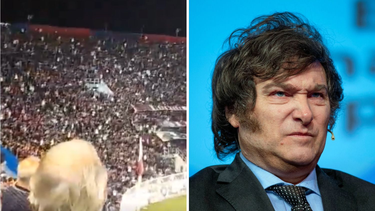 El cantito contra Milei que sonó en la cancha de San Lorenzo