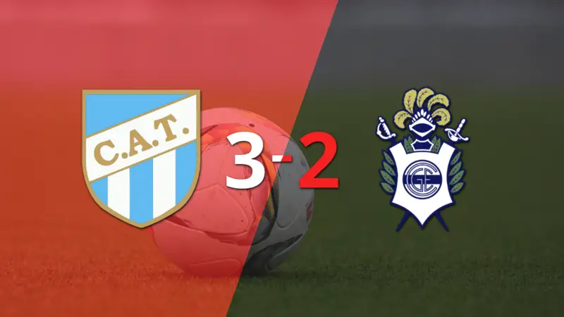 Mateo Bajamich sentenció el triunfo de Atlético Tucumán ante Gimnasia con doblete 
