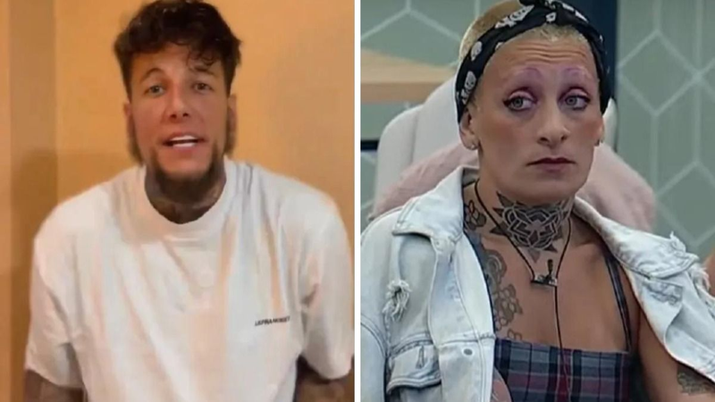 Alex Caniggia se hartó de Furia de Gran Hermano.