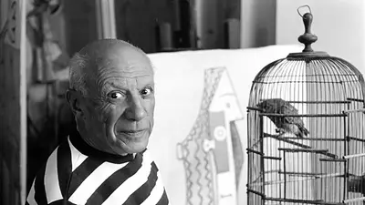 Fotografía de Pablo Picasso Fotografía de Pablo Picasso