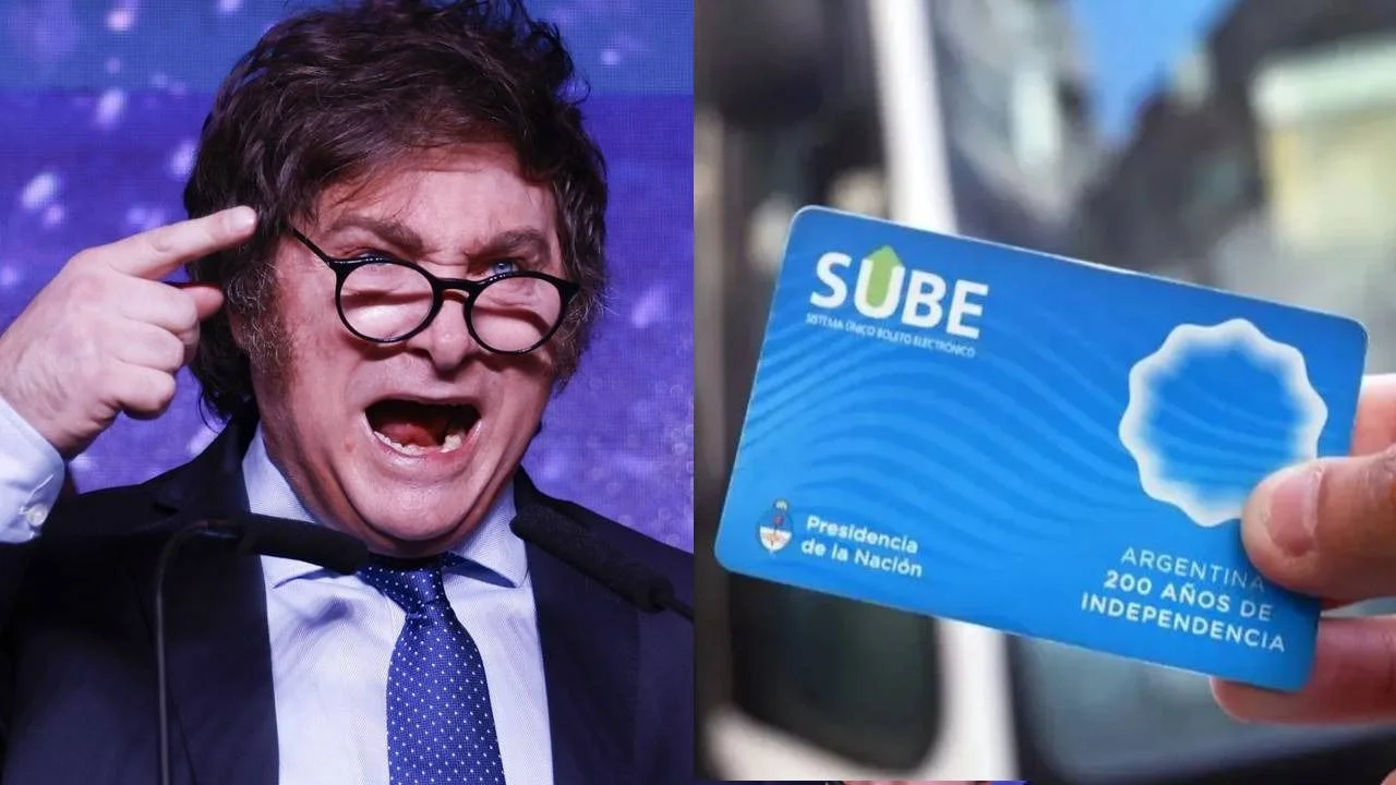 Milei Tarjeta Sube