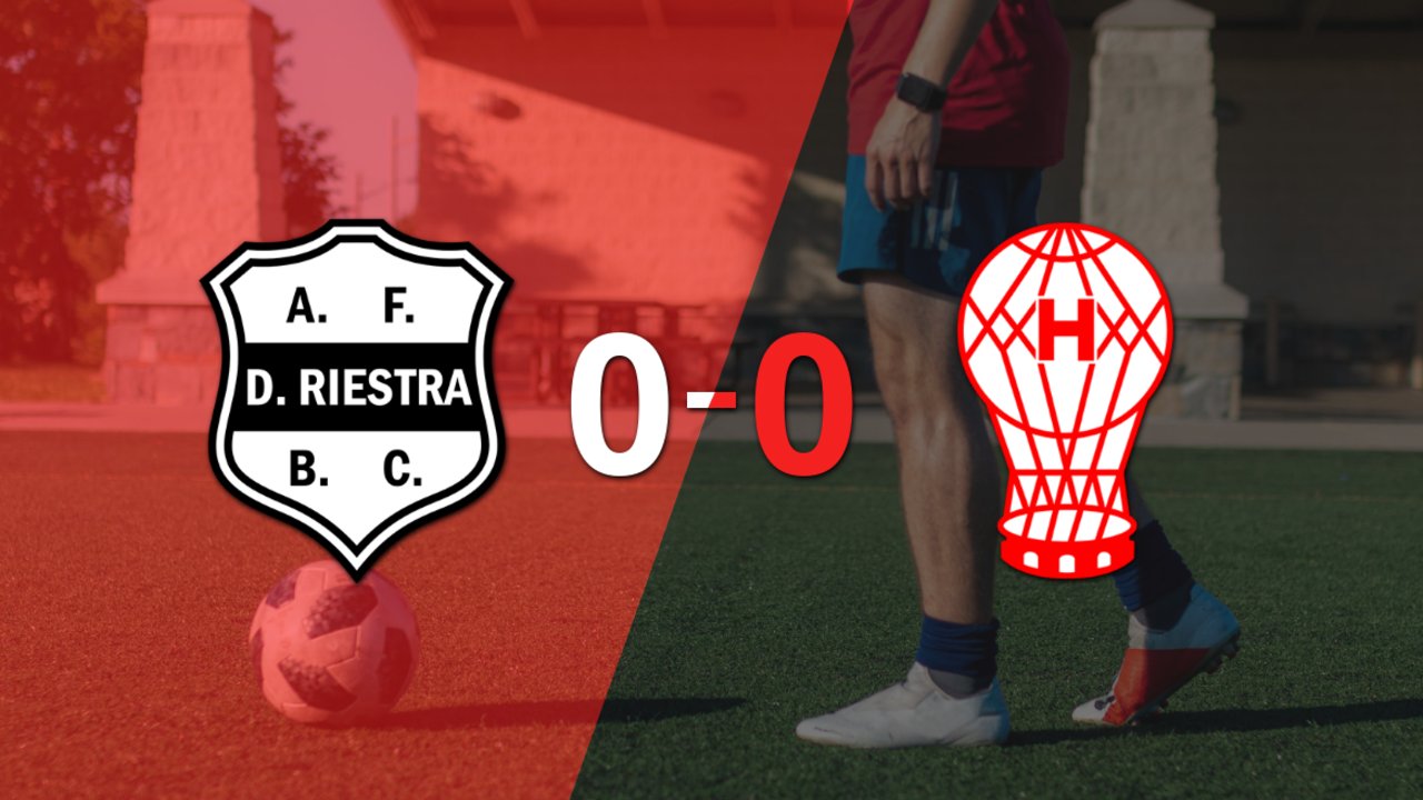 Dep. Riestra y Huracán terminaron sin goles