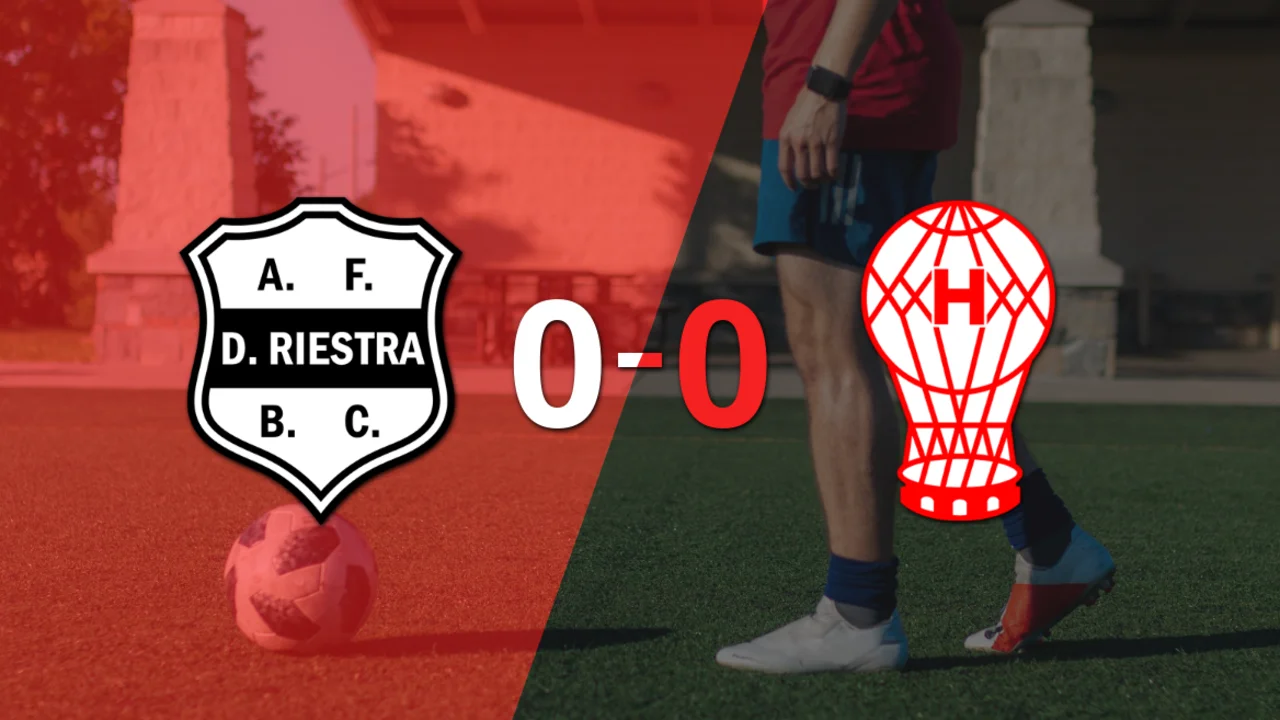 Dep. Riestra y Huracán terminaron sin goles