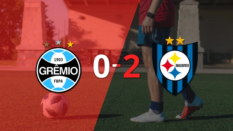 Huachipato fue superior y venció por dos goles a Grêmio en el estadio Arena do Grêmio