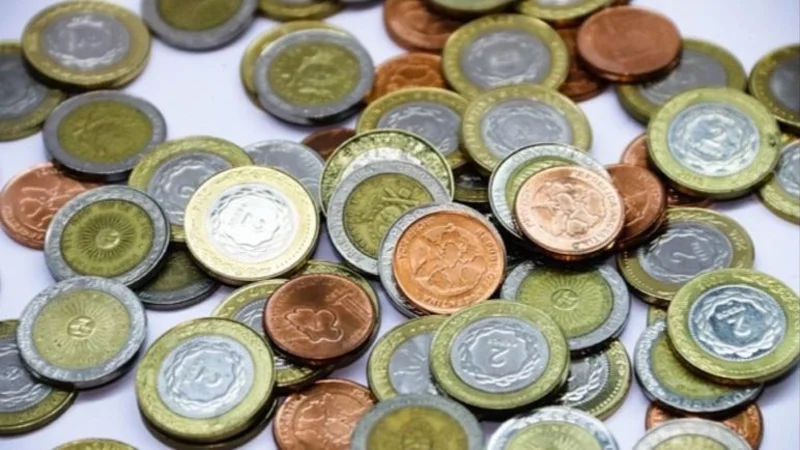 Colección de monedas argentinas con gran valor para los coleccionistas 