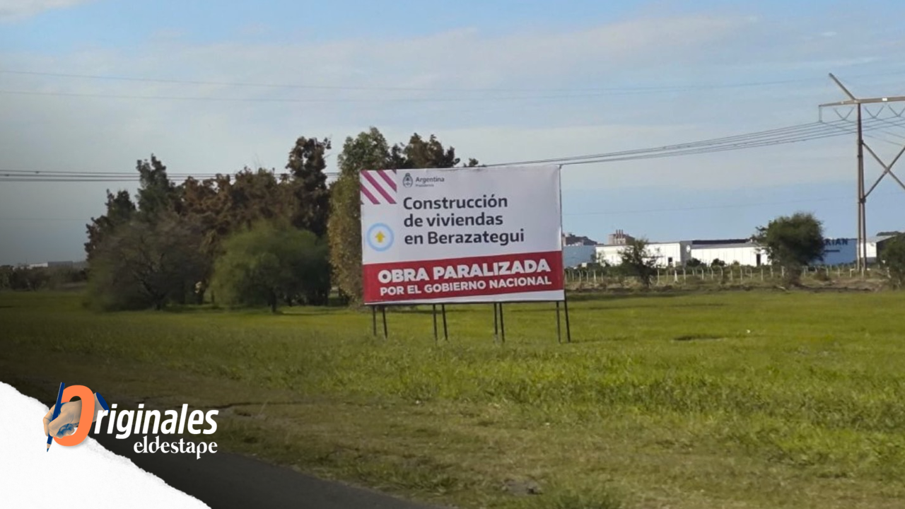 Kicillof deja en evidencia a Milei: aparecieron carteles de “obras paralizadas” por el Gobierno