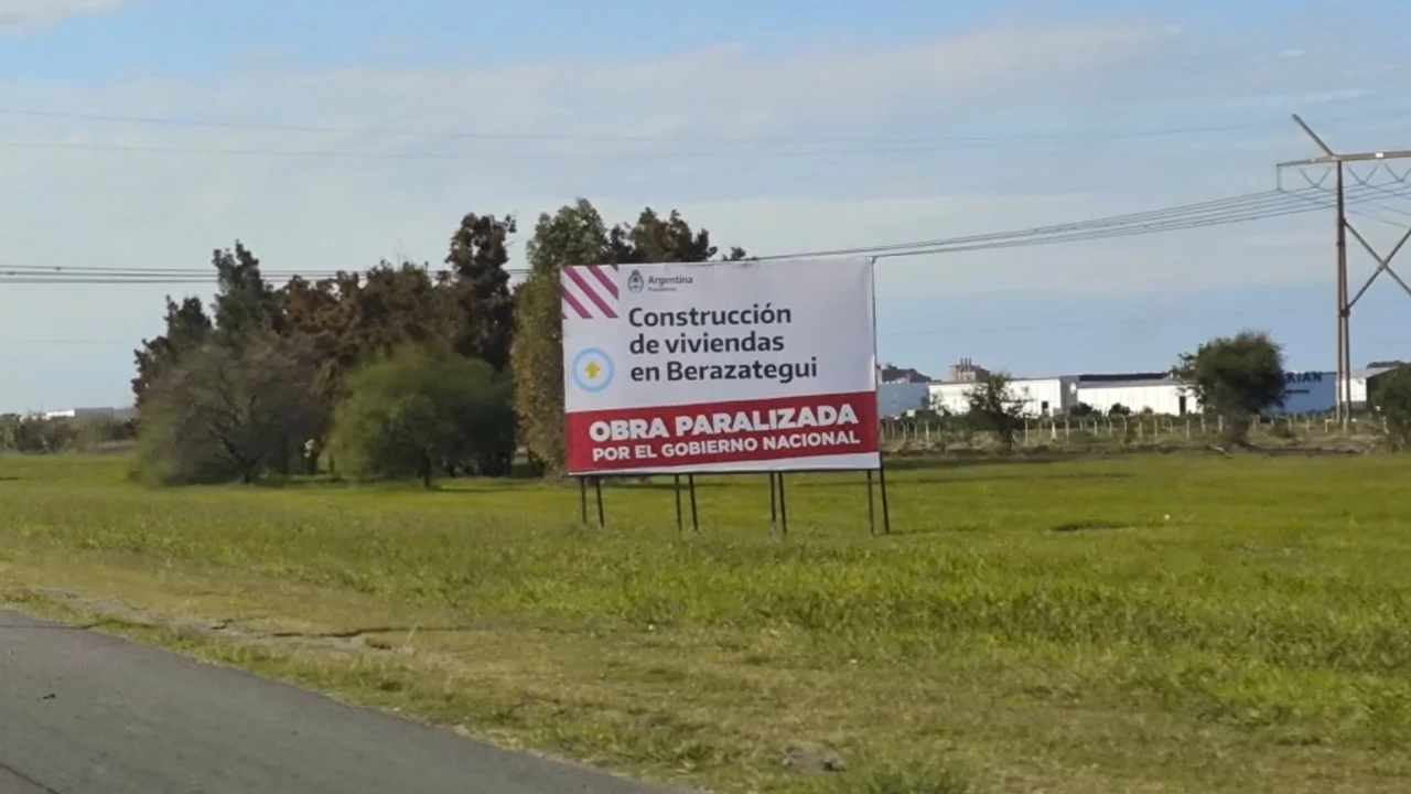 Por las obras que Milei abandonó en PBA, se perdieron más de 100 mil puestos de trabajo