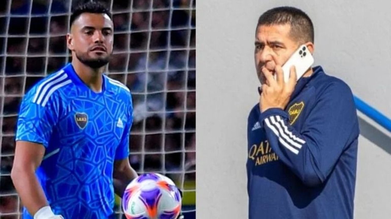 Boca Juniors, Sergio Chiquito Romero, Juan Román Riquelme. 