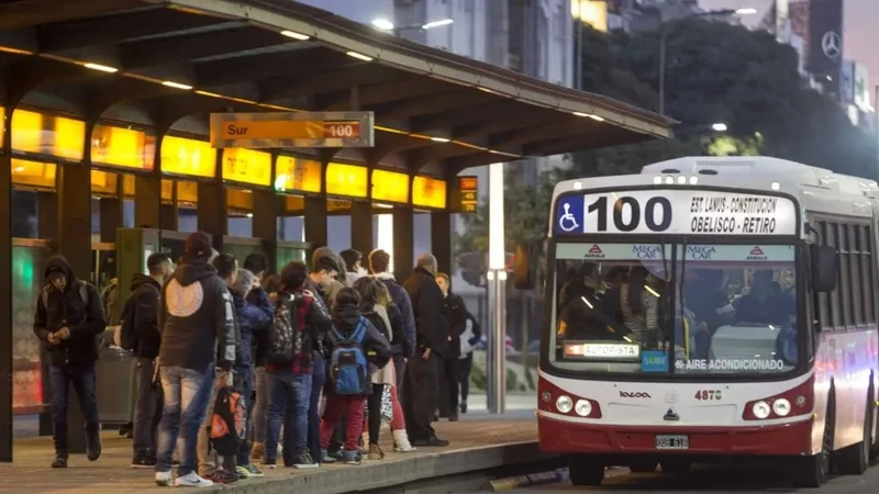 paro de colectivos