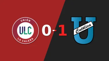 U. Católica (E) ganó por 1-0 a U. La Calera con el gol de Ismael Díaz