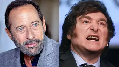 Guillermo Francella Javier Milei Guillermo Francella Javier Milei