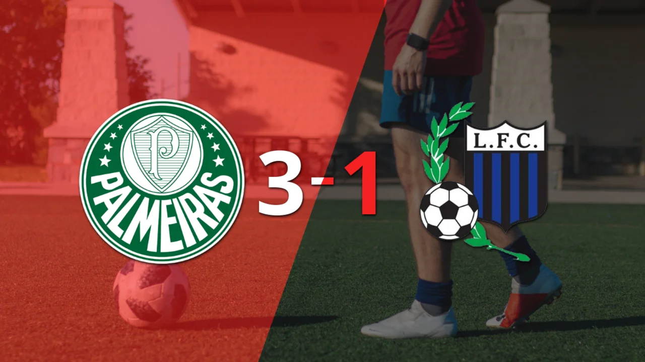Palmeiras logró dar vuelta el marcador y vencer 3-1 a Liverpool (U)